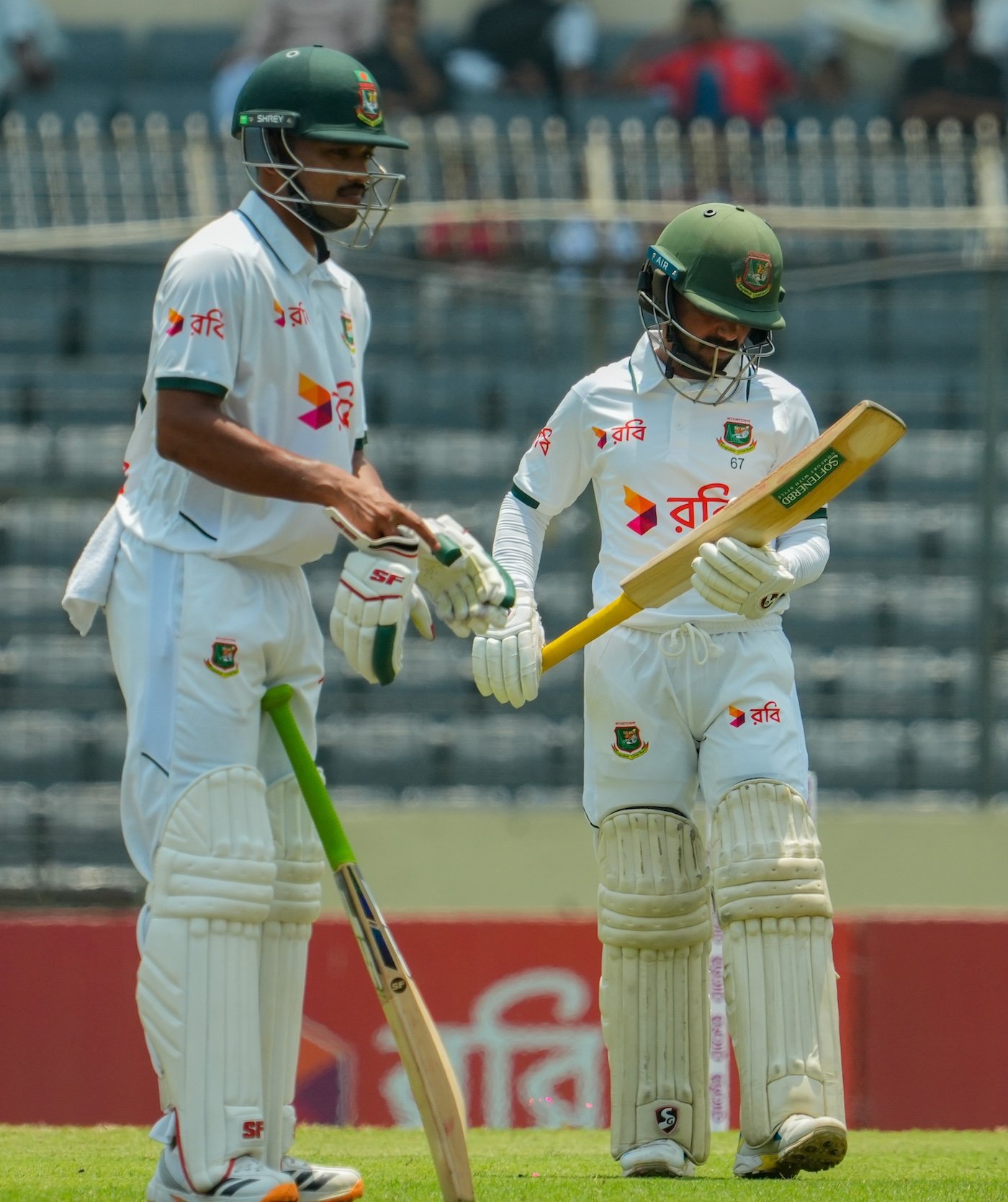 Shanto, Mominul make it Bangladesh's day