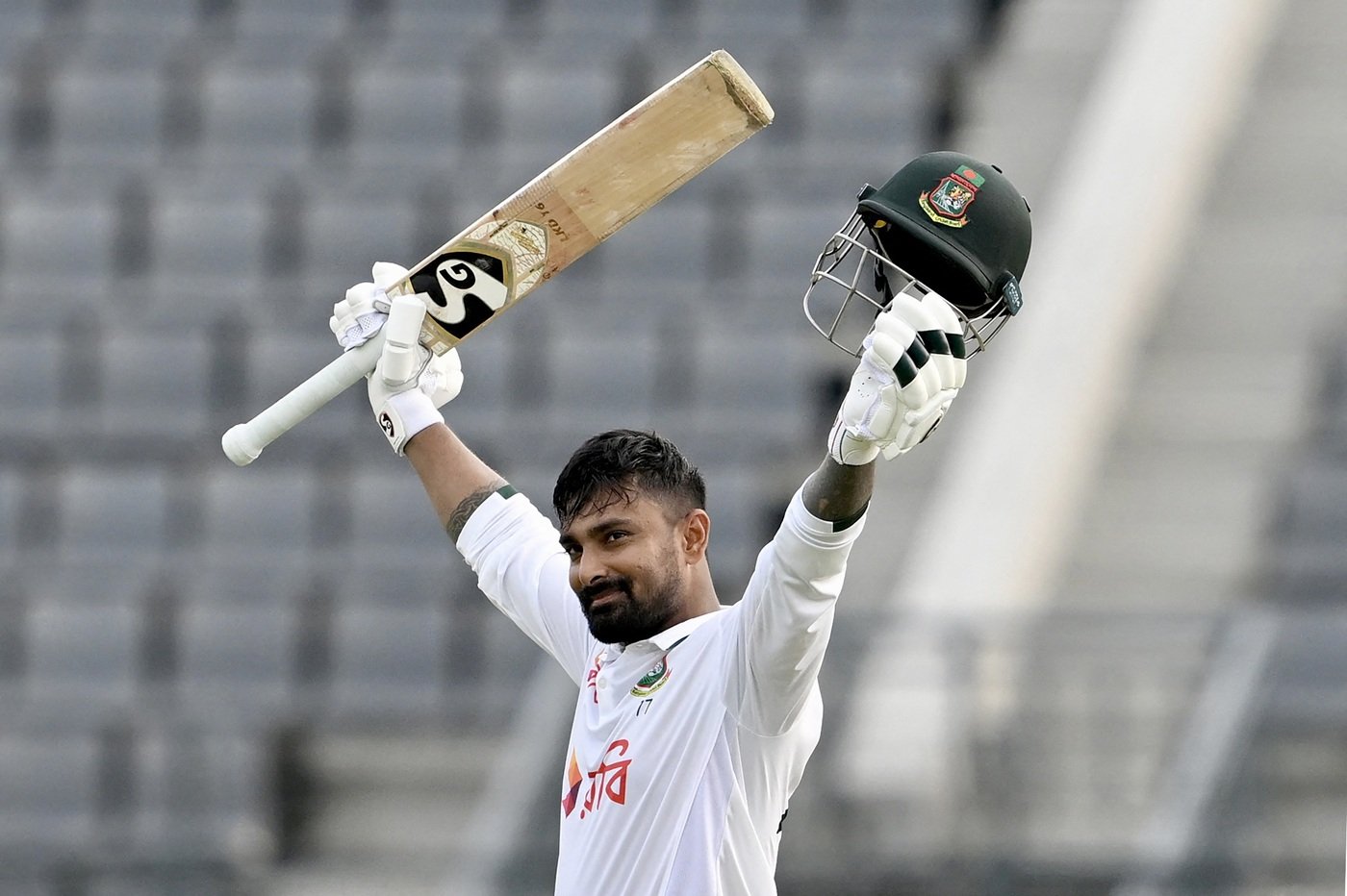Litton 126 saves Bangladesh's blushes on opening day