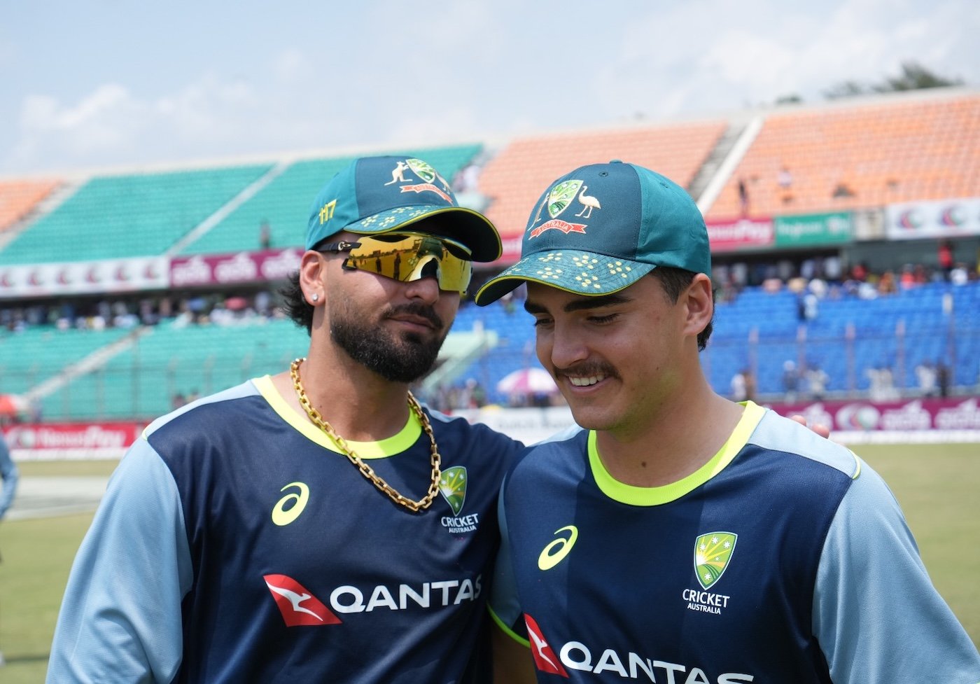 Bangladesh bat with Litton ruled out; Chaudhary and Davies debut for Australia