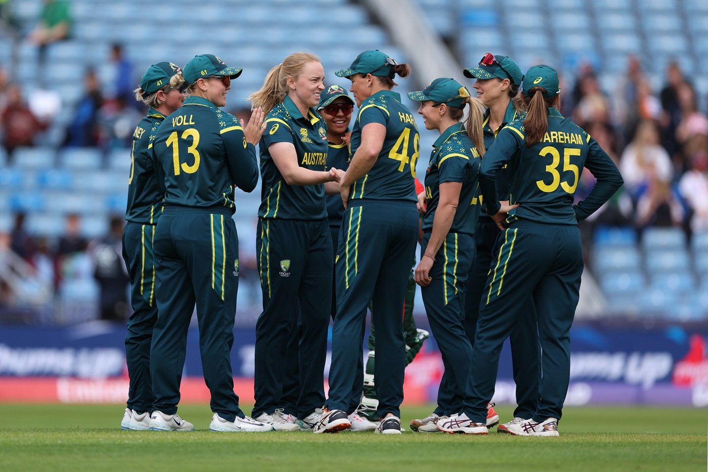 Bowlers, Voll power Australia to huge win over Bangladesh
