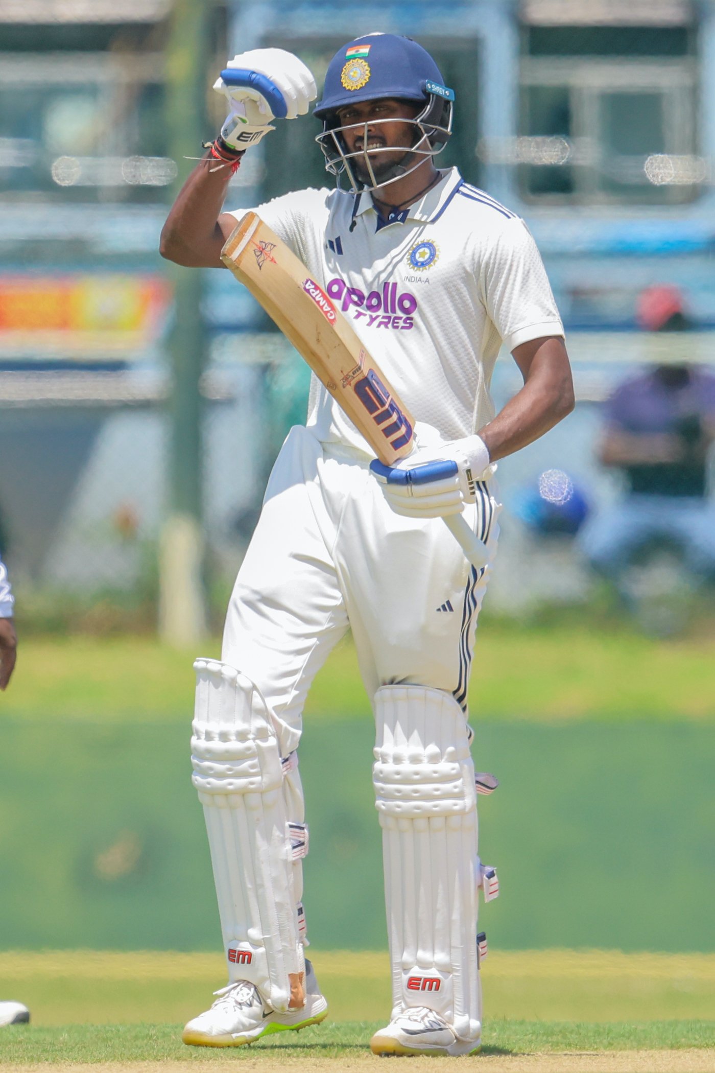 Sai Sudharsan century puts India A in command on opening day