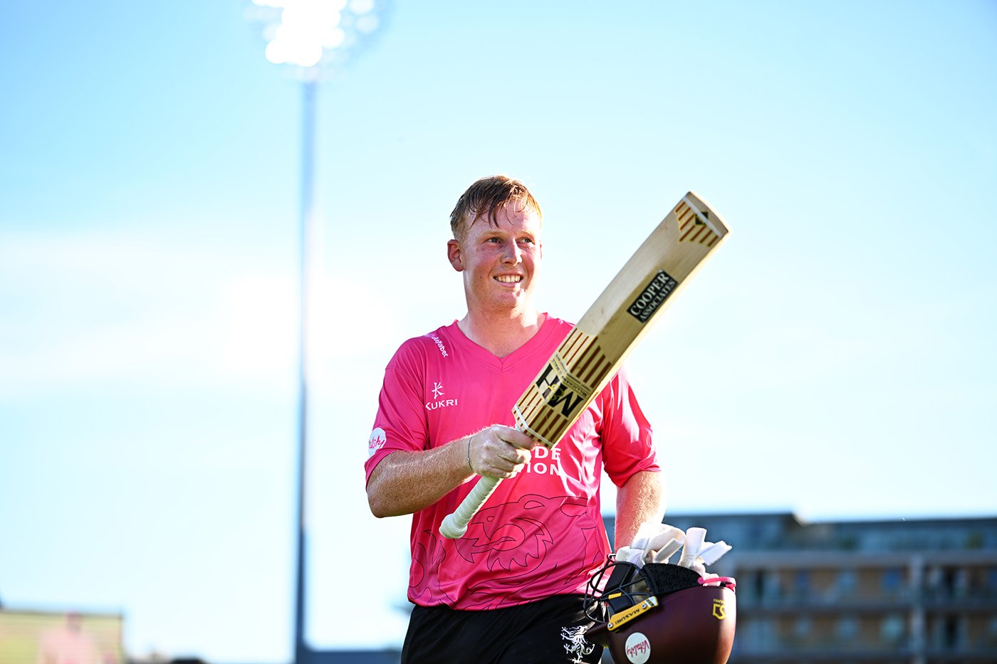 James Rew sends reminder with astonishing solo hundred