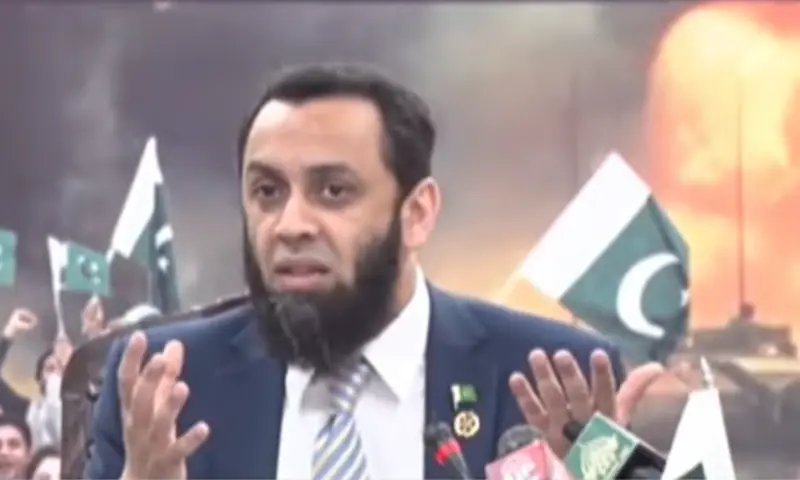 Indian arrogance shot down alongside planes during last year's military conflict, Tarar says