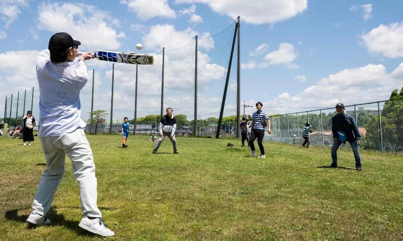'Don't understand it, but it looks fun': Cricket bowls Japan over