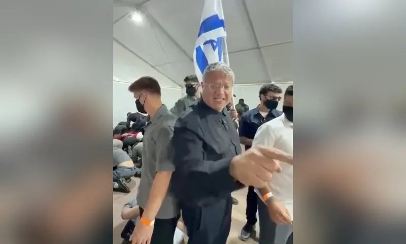 'Monstrous, disgraceful and inhumane': Israeli minister sparks outcry over video of bound flotilla activists