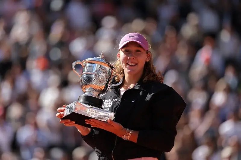 Andreeva wins first Grand Slam title at French Open