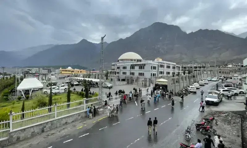 Protests block Karakoram Highway for third day over re-polling, delayed GB poll results