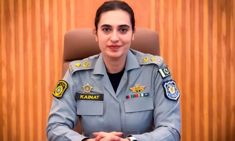 Kainat Azhar appointed new Islamabad traffic police chief