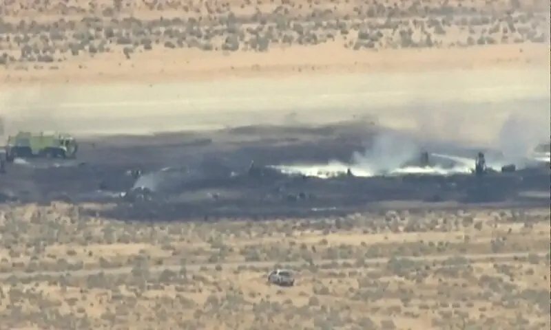 US Air Force B-52 bomber crashes in California, killing all 8 crew aboard