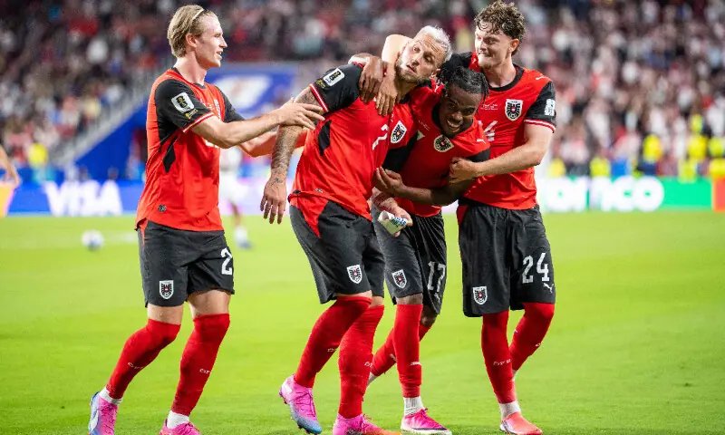Austria triumph on FIFA World Cup return with 3-1 win over Jordan