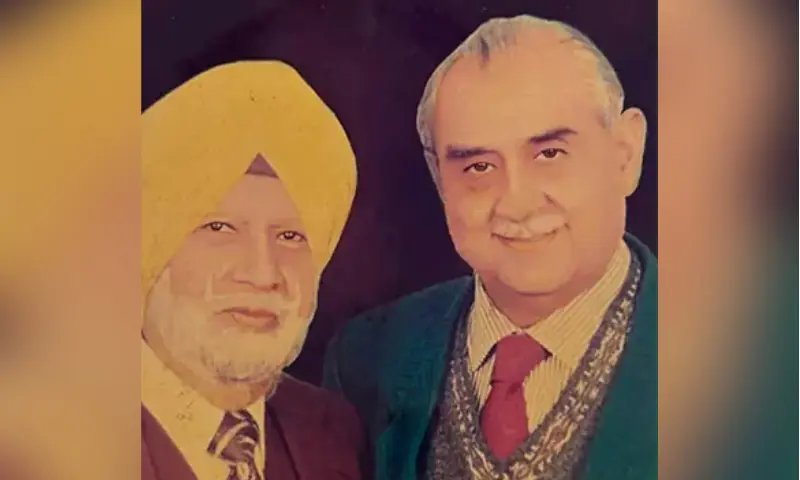 Syed Babar Ali and Sardar Harcharan Singh Brar : A lifelong school friendship that transcended borders, faiths