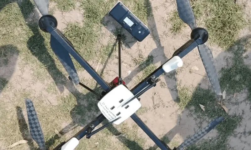 Police station targeted with quadcopter in KP's Lakki Marwat