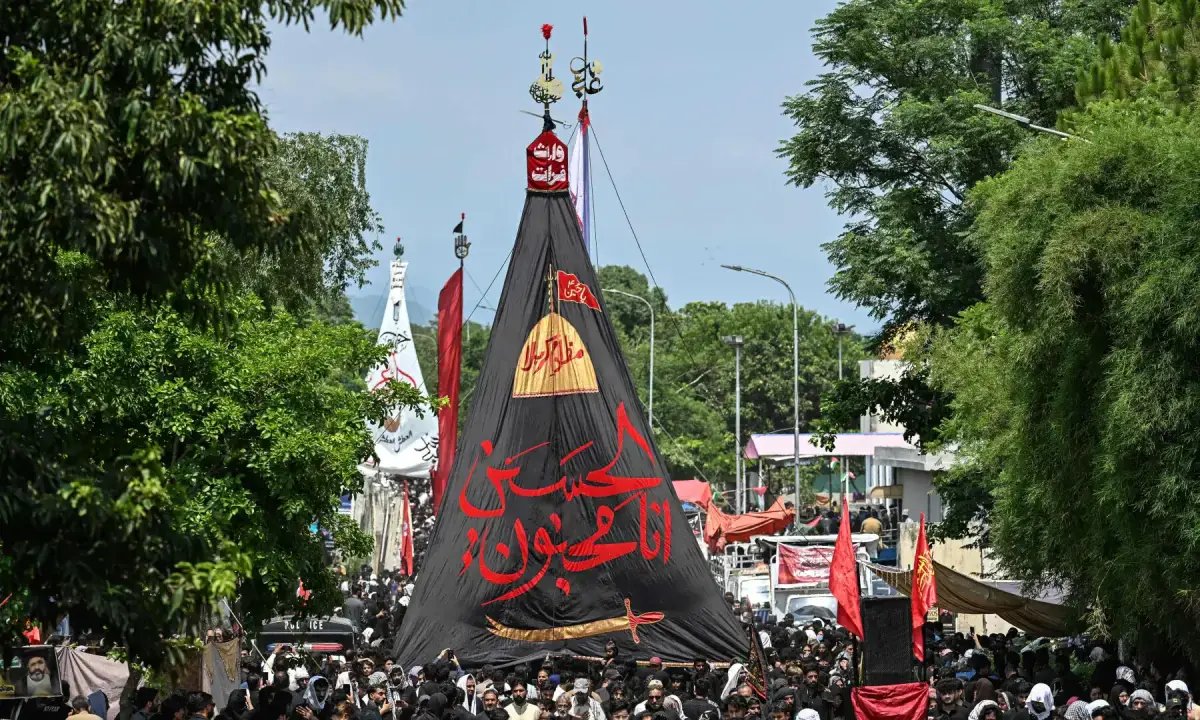 Countrywide Muharram 9 processions conclude amid strict security