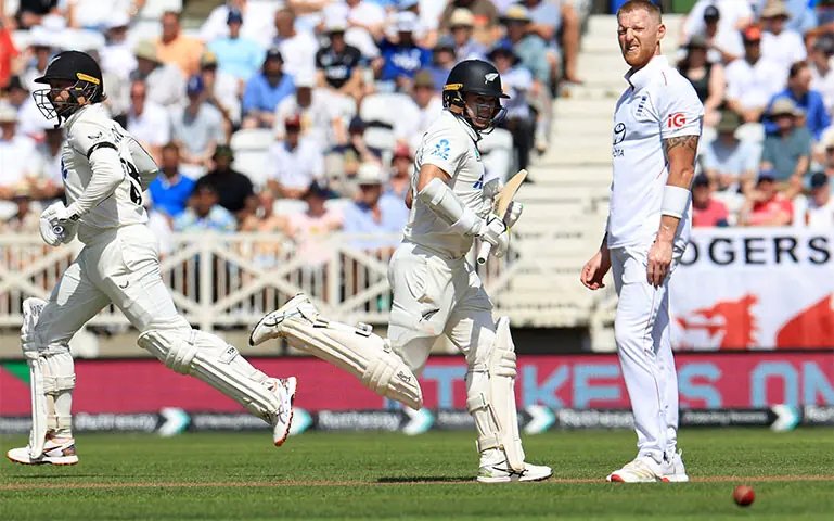 Record Tom Latham, Devon Conway stand gives New Zealand charge against England