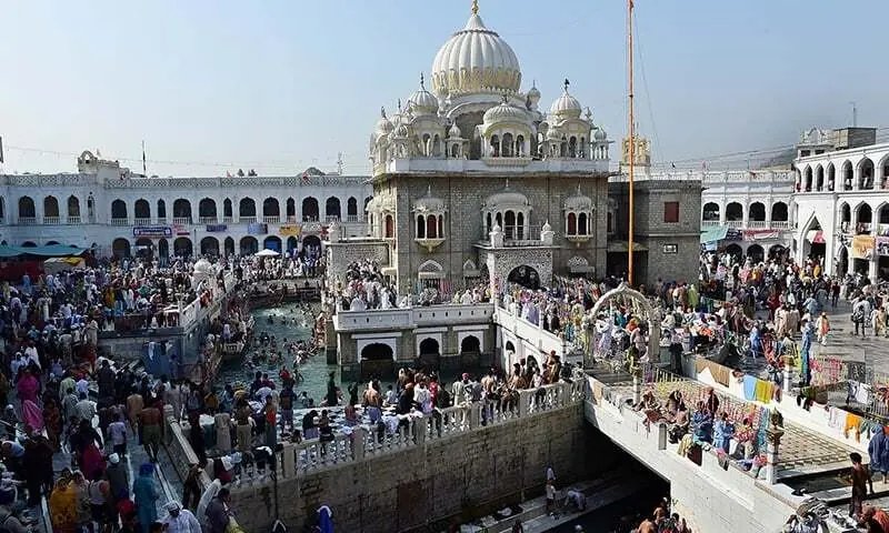Indian Sikh pilgrims depart after offering religious rituals for two days
