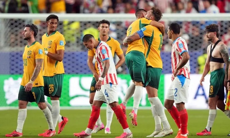 Australia reach FIFA World Cup knockout phase after goalless draw with Paraguay