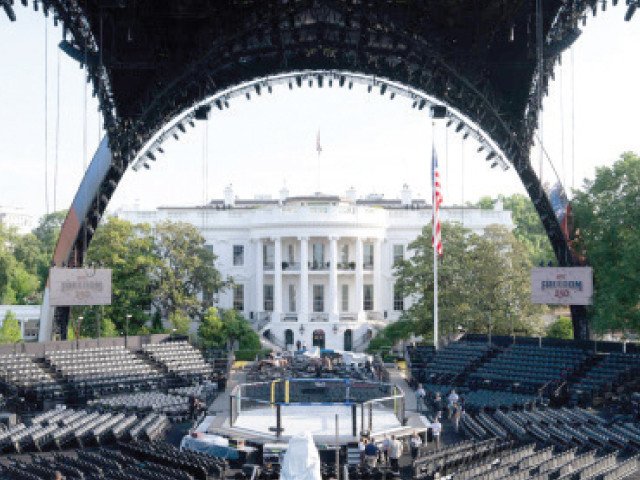 Trump turns 80 with cage fight at the White House