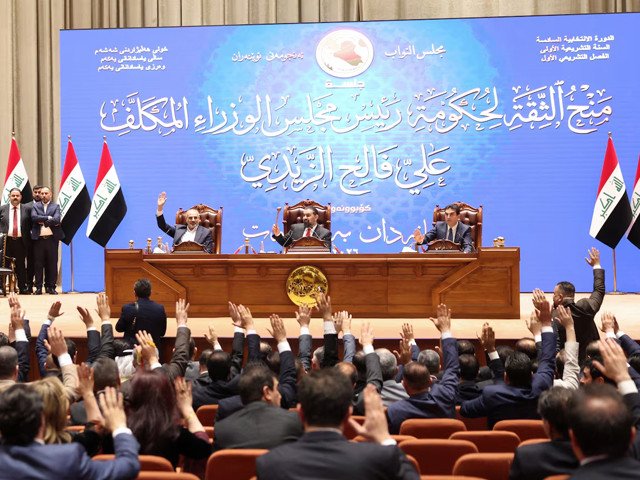 Iraqi parliament approves partial govt