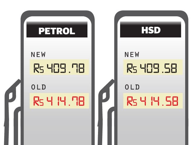 Govt slashes petrol, diesel prices by Rs5