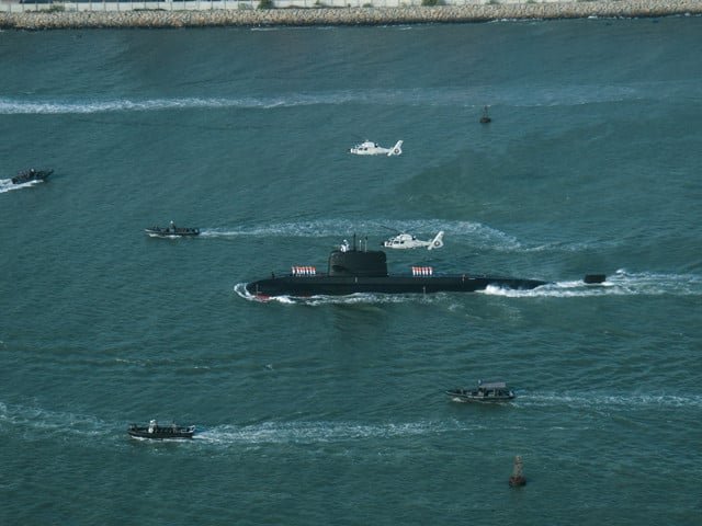 First Hangor-class submarine arrives