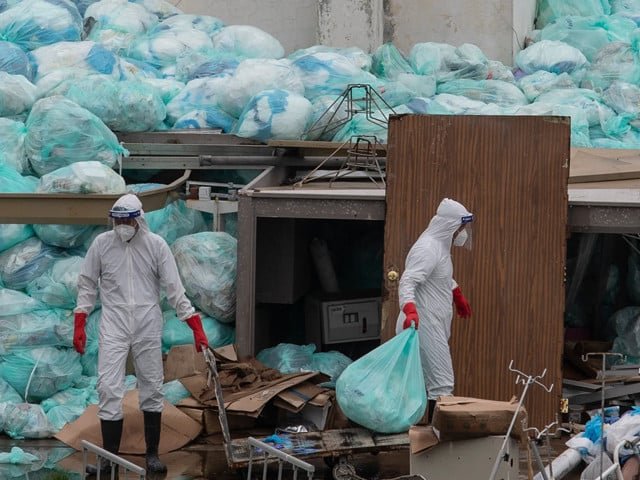 Medical waste imperils public health