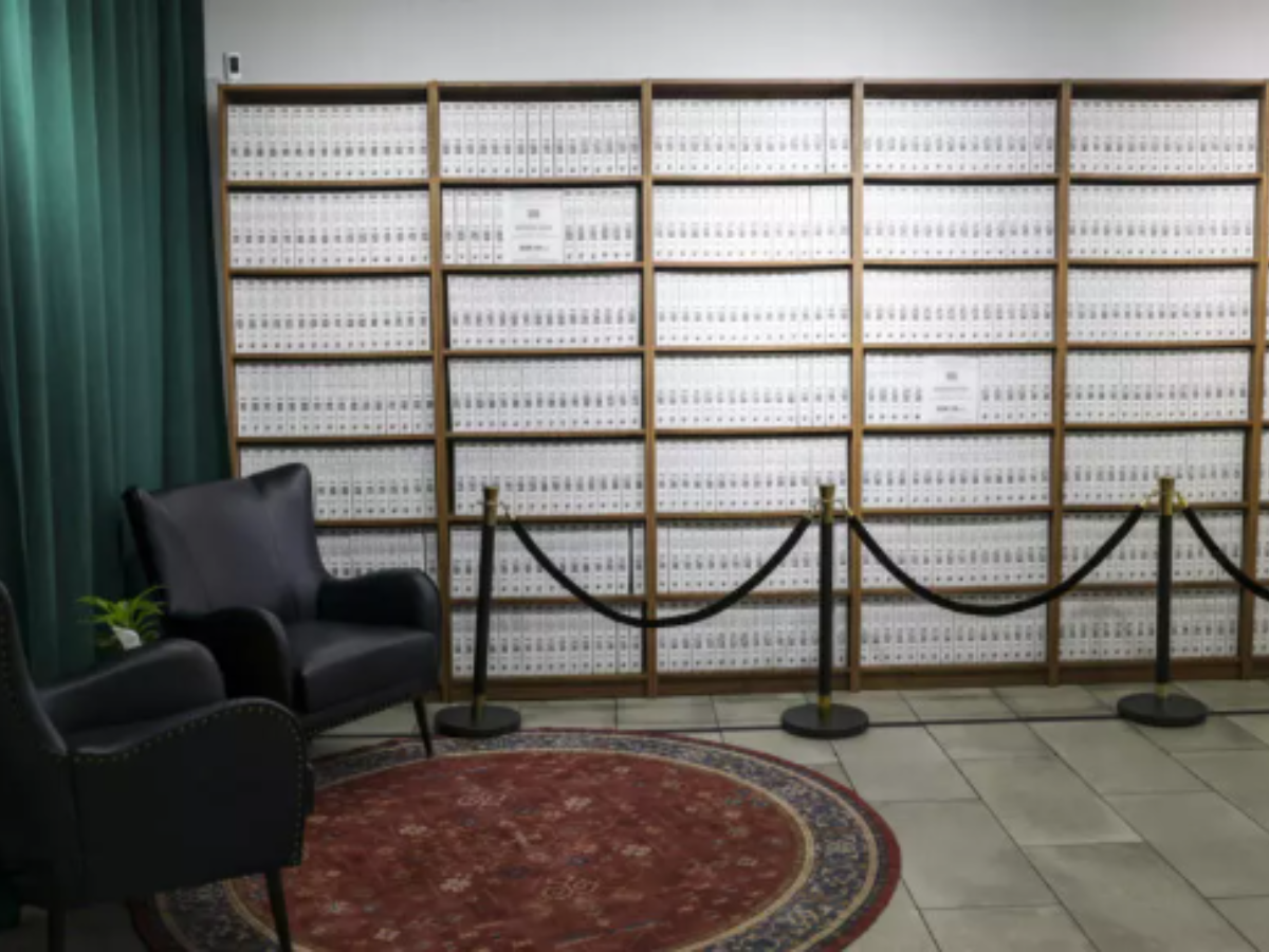Epstein files on display at New York pop-up exhibit, all 3.5 million pages