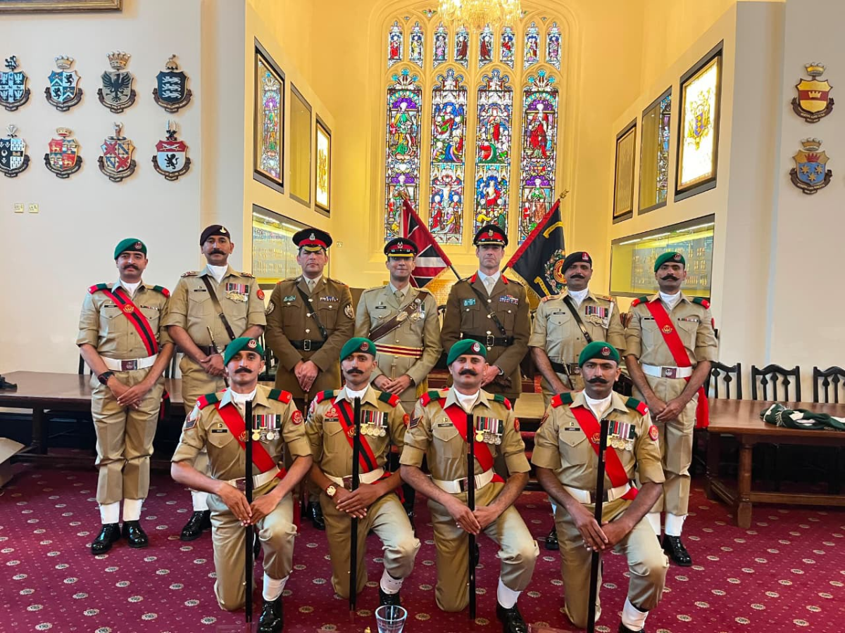 Pakistan Army team secures first place at International Pacesticking Competition 2026 in UK