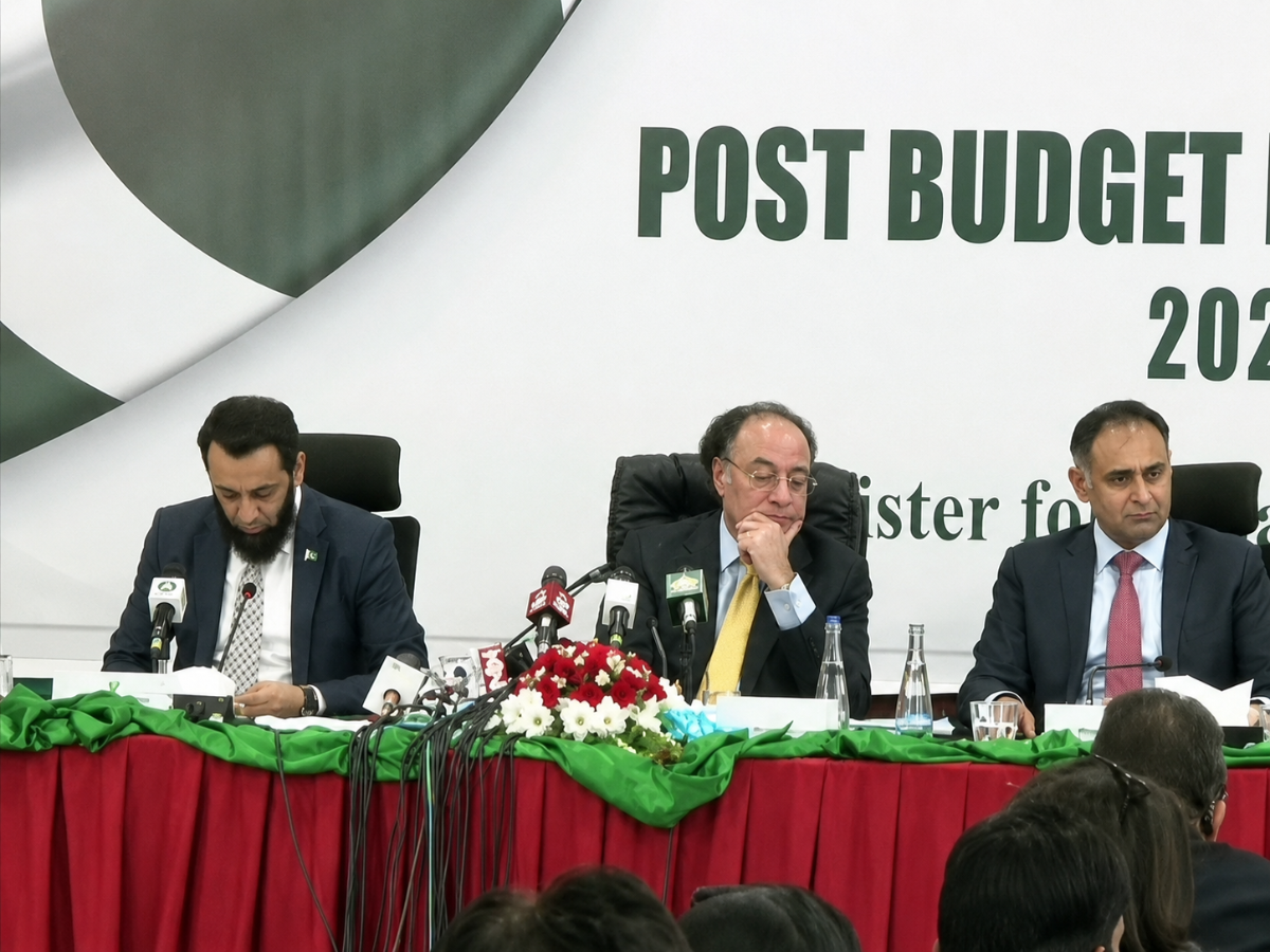 Finance minister holds post-budget press conference