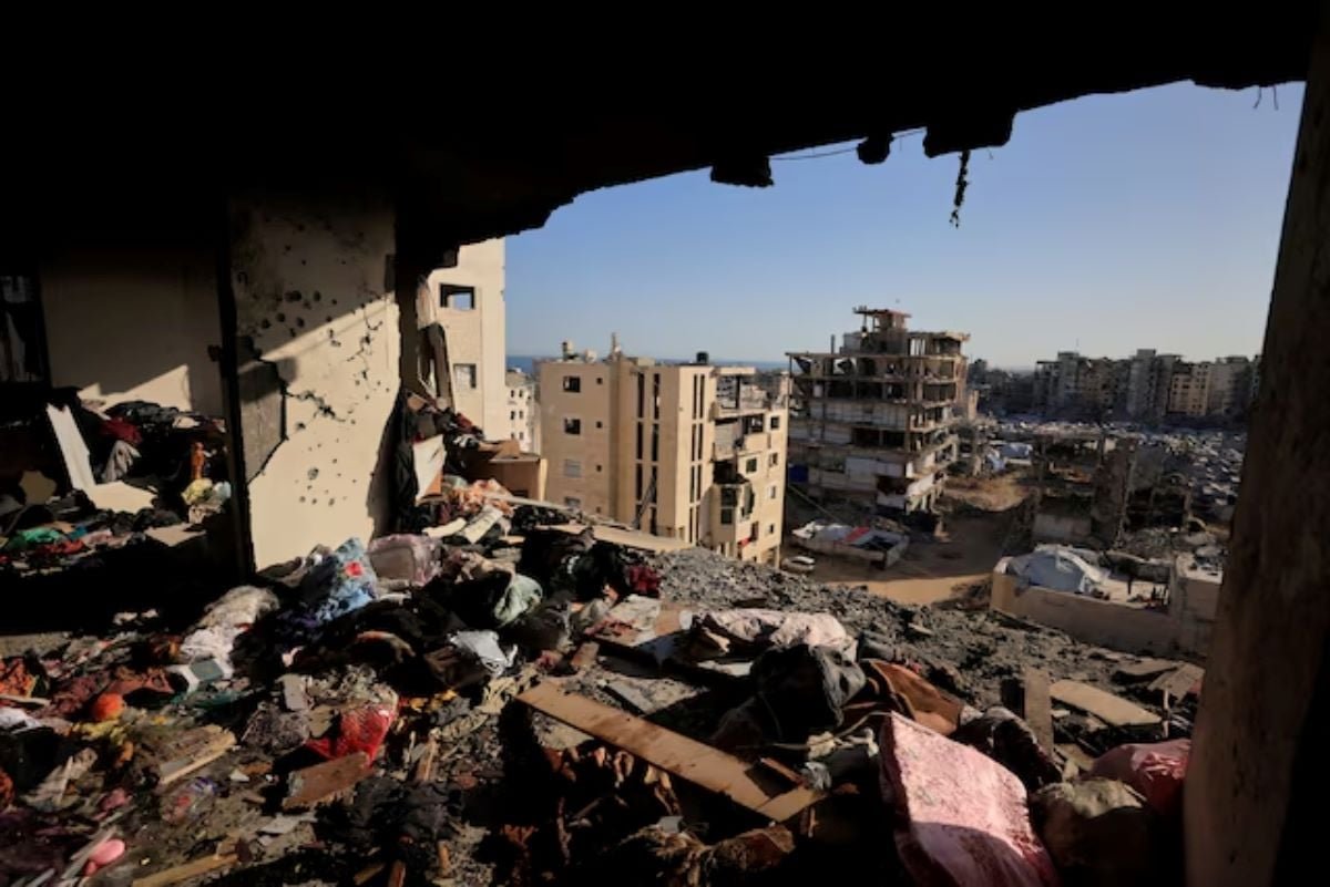 Israel expanding Gaza ‘yellow line’ to derail ceasefire talks, says Hamas