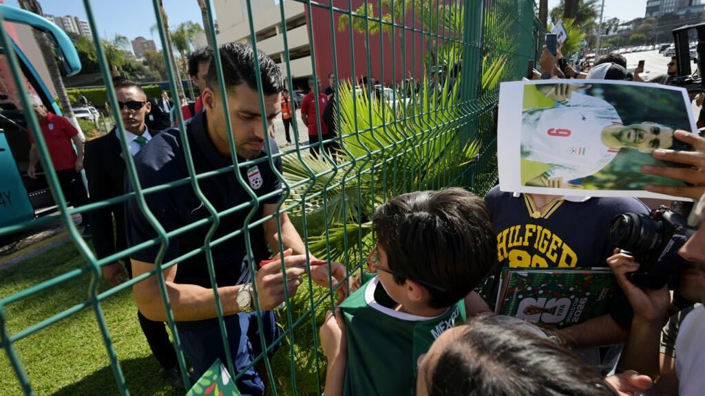 Iran's World Cup team finds supporters in Mexico
