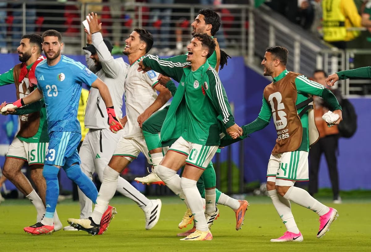 Algeria eliminate debutants Jordan