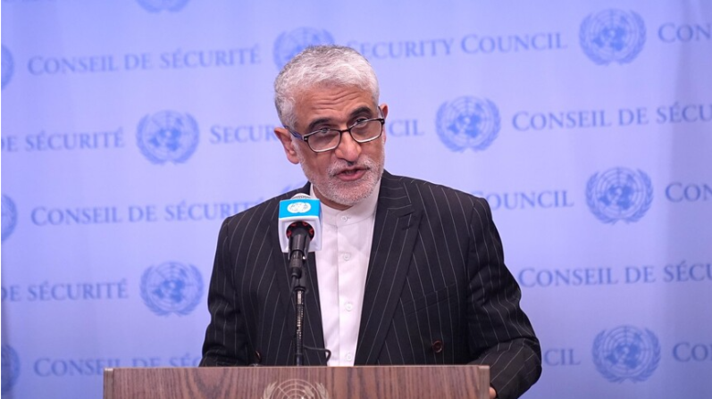 Iran's UN envoy decries Security Council's failure to intervene in US-Israeli war