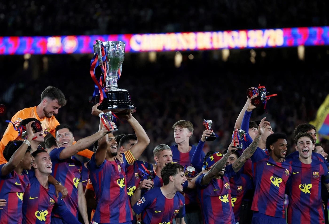 Barca claim La Liga title with Clasico win