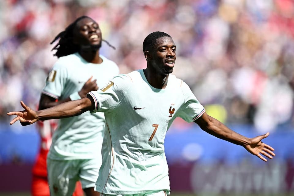 Dembele stars as France thrash Norway
