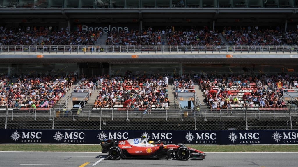 Hamilton claims his first Ferrari win