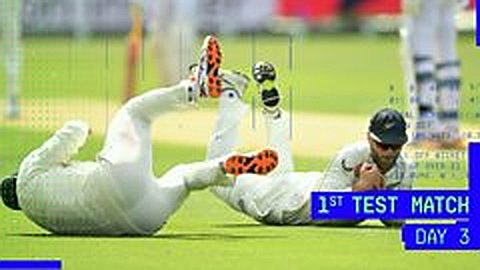 Watch: Today at the Test, day three highlights