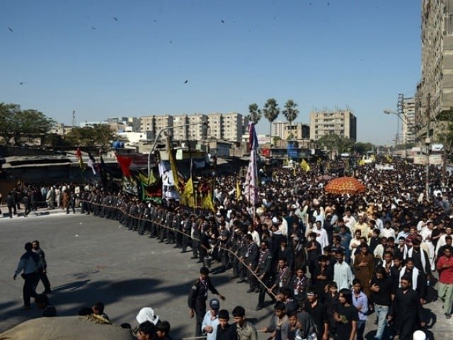 کراچی، نو محرم کا مرکزی جلوس نشتر پارک سے برآمد ہوگا، سیکیورٹی کے غیرمعمولی انتظامات مکمل