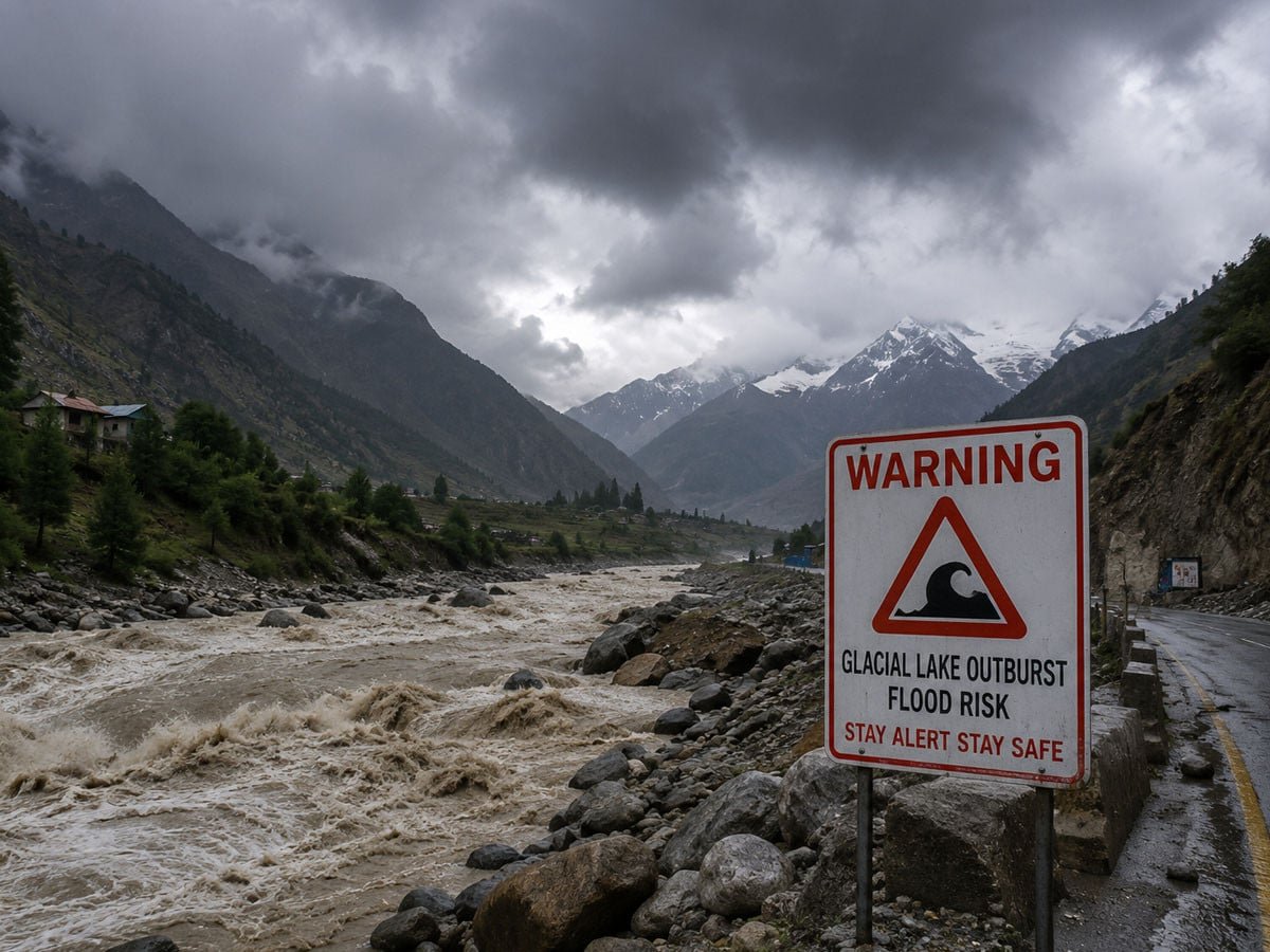 خیبر پختونخوا میں شدید بارشوں کی پیشگوئی، گلیشیائی جھیلوں کے پھٹنے کا خدشہ