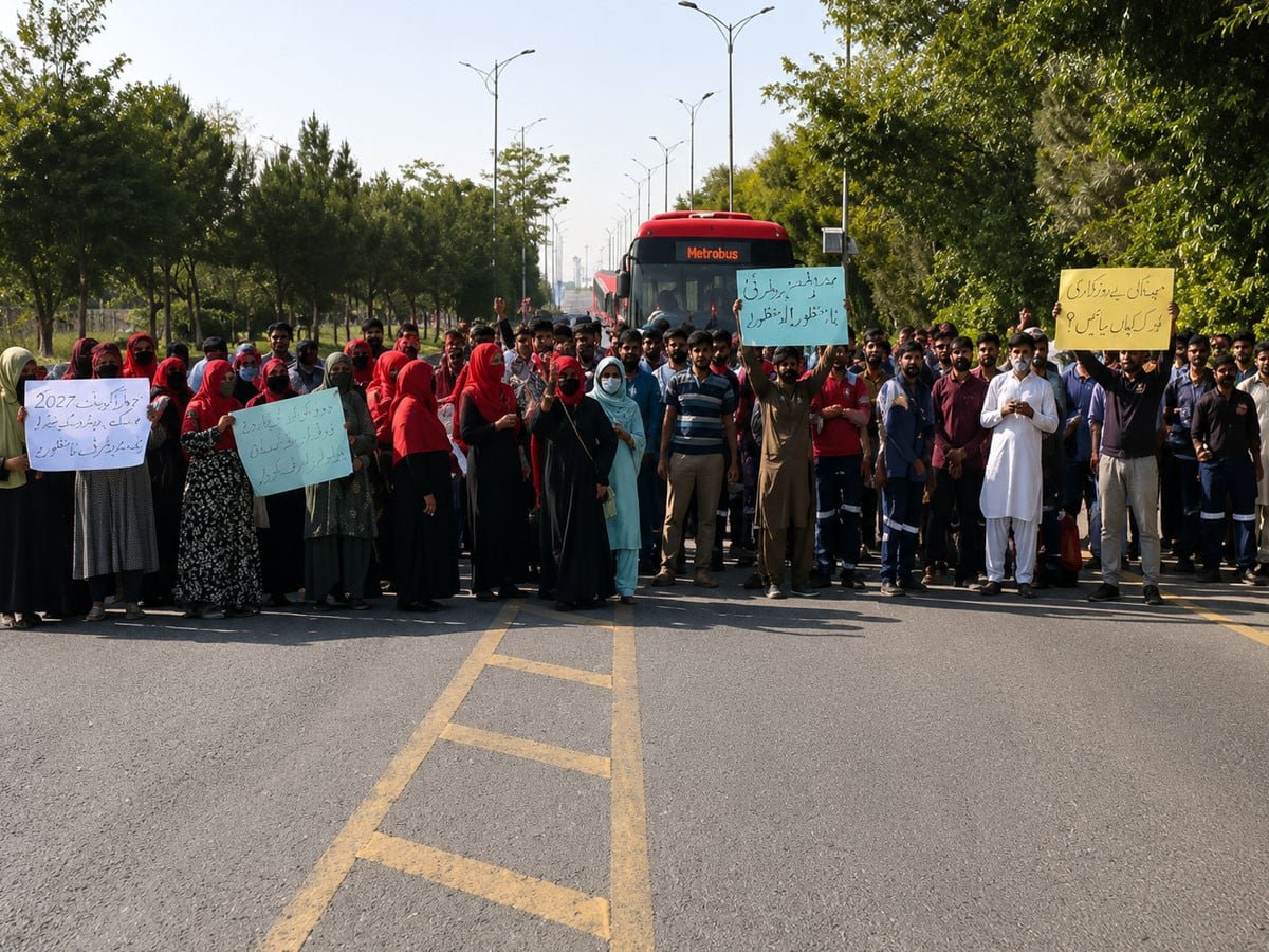 راولپنڈی؛ احتجاج کے بعد میٹرو بس سروس بحال، برطرف ملازمین اور انتظامیہ میں مذاکرات جاری