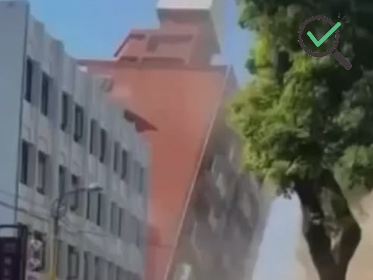فیکٹ چیک: وینزویلا زلزلے میں عمارت مہندم ہونے کا دعویٰ غلط نکلا