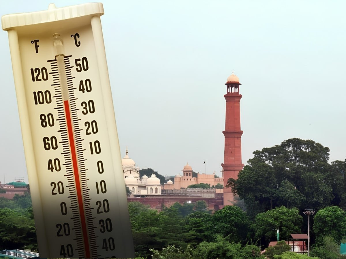 لاہور میں گرمی کی شدت میں اضافہ، درجہ حرارت 41 تک جانے کا امکان