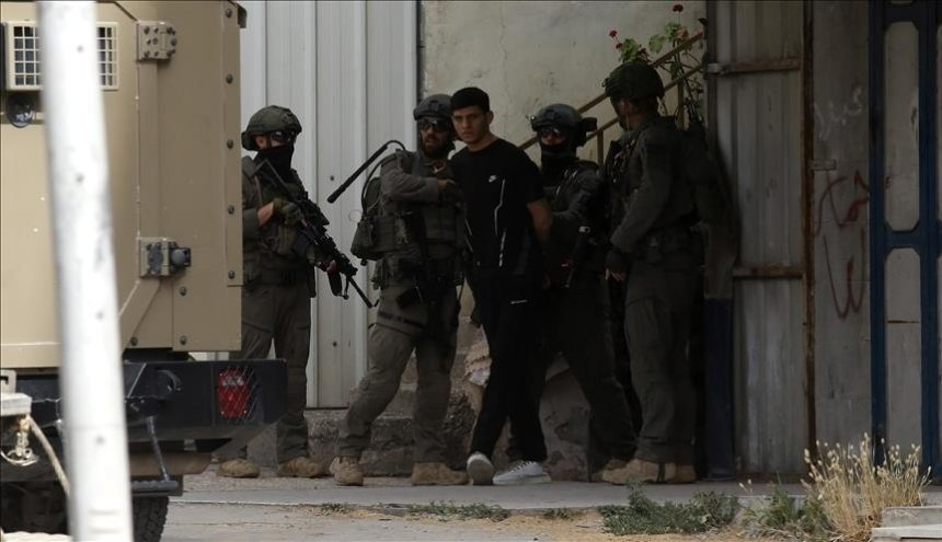 مقبوضہ مغربی کنارے میں اسرائیلی فورسز نے 8 فلسطینیوں کو گرفتار کرلیا